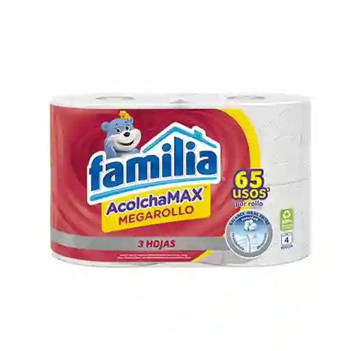 Familia Papel Higiénico Acolchamax