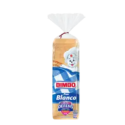 Bimbo Pan Tajado Blanco con Actidefens