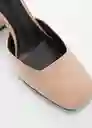 Zapatos Fina1 Nude Talla 38 Mujer Mango