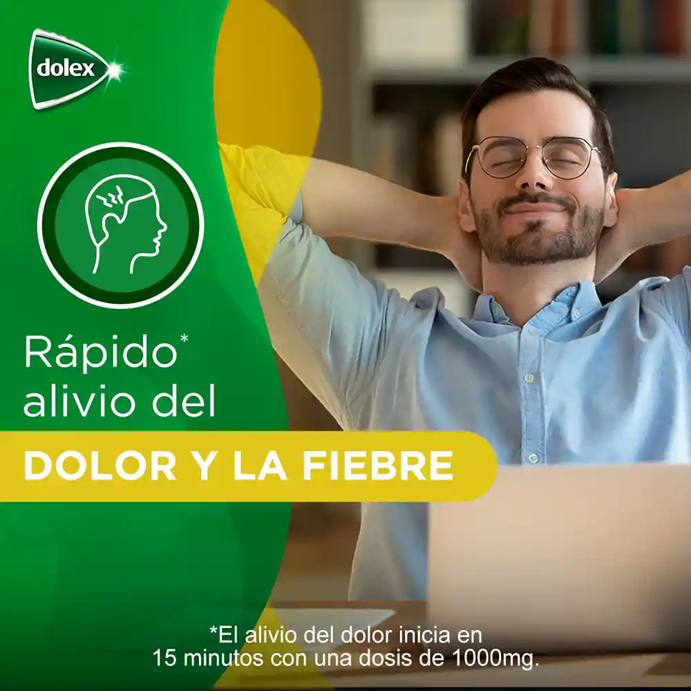 Dolex Acetaminofen Activgel Rápida Acción y Doble Tecnología x 24 Caps