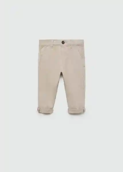 Pantalón Chino7 Hielo Talla 71 Niños Mango