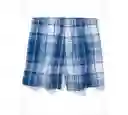 Bóxer Azul Talla Small Hombre American Eagle
