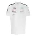 Adidas Camiseta Polo F1 Mercedes Lifestyle Hombre Blanco Talla L