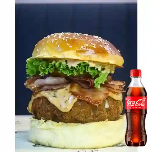 Combo Houston Burger + Coca Cola Original 400 ml