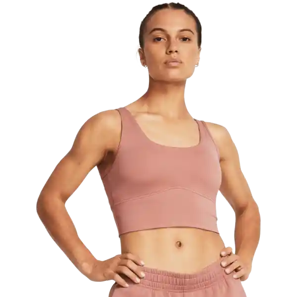 Under Armour Crop Meridian Fitted Mujer Rosado SM 1379153-696