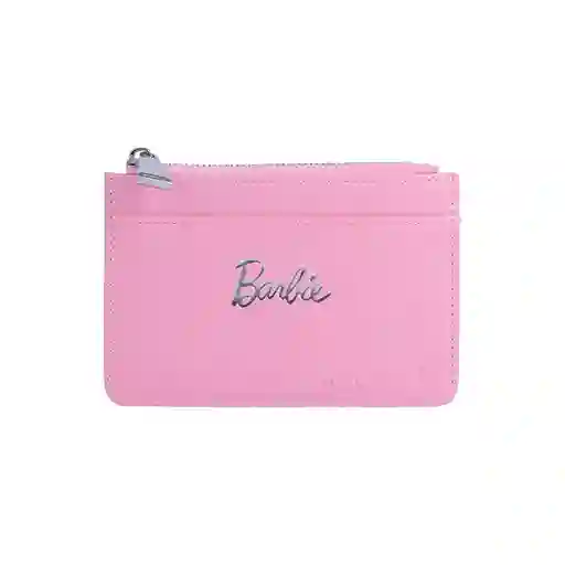 Tarjetero Barbie Rosa Claro Miniso