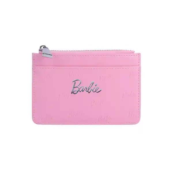 Tarjetero Barbie Rosa Claro Miniso