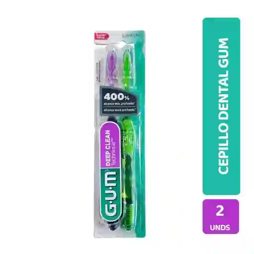 Gum Cepillo Dental Deep Clean Suave