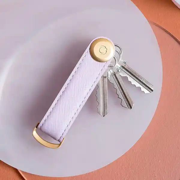 Orbitkey Llavero Saffiano Lila