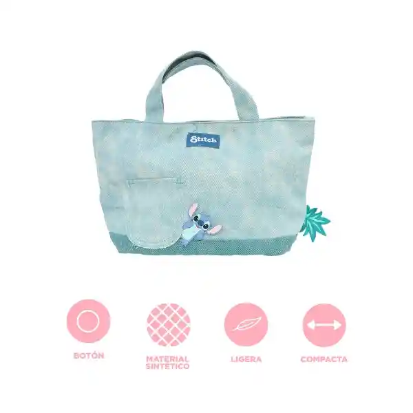 Disney Bolso de Moda Tipo Mezcilla Lilo & Stitch