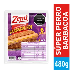 Zenu Salchicha Súper Perro Barbacoa Hot