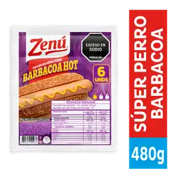 Zenu Salchicha Súper Perro Barbacoa Hot