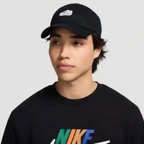 Nike Gorra Club Lifestyle Hombre Negro Talla M/L