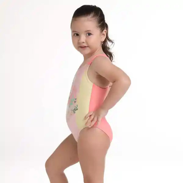 Vestido Baño Enterizo Bunny Blossom Femenina Bebé Talla 6 Speedo