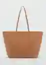 Bolso G Maribel2 Cuero Talla 99 Mujer Mango