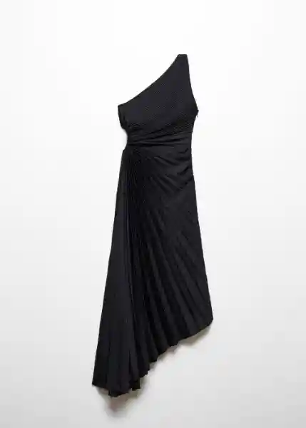 Vestido Claudi5 Negro Talla XS Mujer Mango