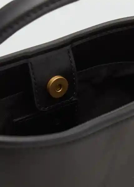 Bolso P Isolda Negro Talla 99 Mujer Mango