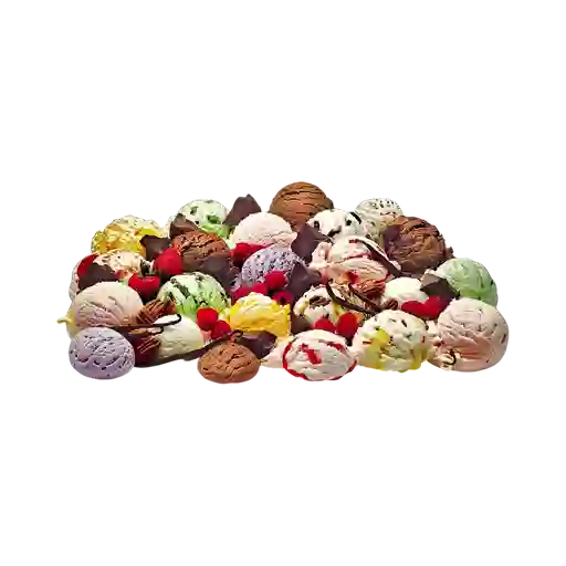 4 Bolas de Helado