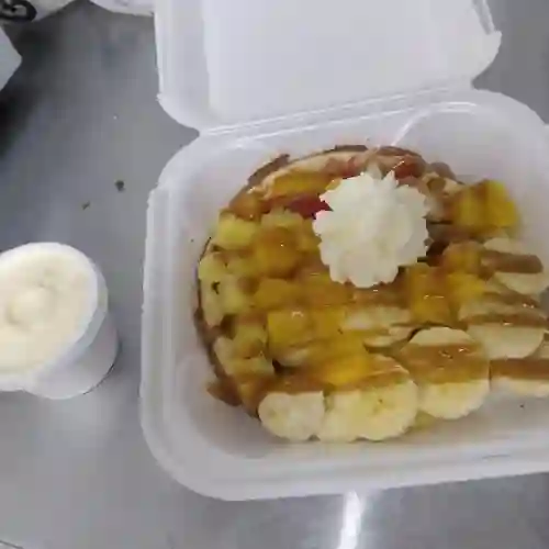 Waffle Frutal