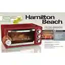 Hamilton Beach Horno de Convección Rojo 31514