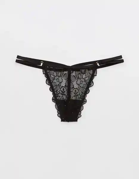 Panti Aerie Negro Talla Large American Eagle 57728041