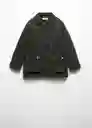 Abrigo Anorak Harry Khaki Talla 11 Niños Mango