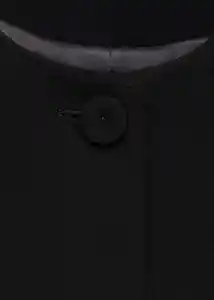 Chaleco Cagliari Negro Talla M Mujer Mango