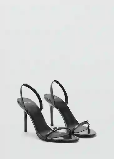 Sandalias Sky Negro Talla 37 Mujer Mango