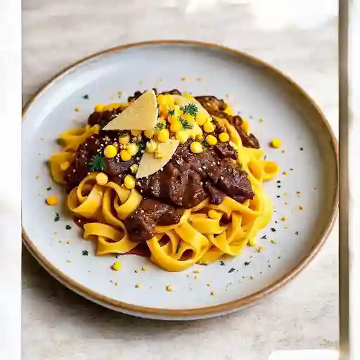 Papardelle Con Asado De Tira