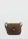 Bolso M Monatana Khaki Mujer Mango