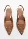 Zapatos Tachi Camel Talla 40 Mujer Mango