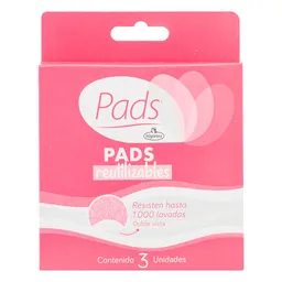 Pads Limpiador Facial Reutilizables Doble Vista