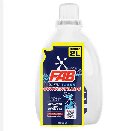 Fab Liquido Ultra X 330ml + Bot Trans 2