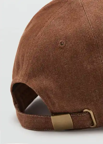 Gorra Monaco Marrón Talla 99 Mujer Mango