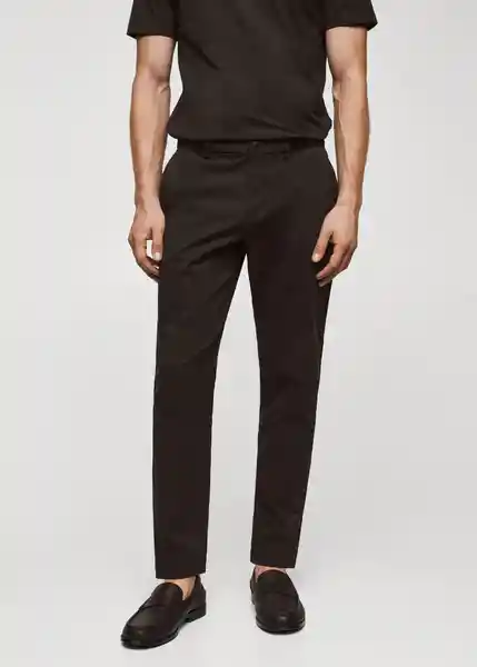 Pantalón Prato Topo Talla 42 Hombre Mango