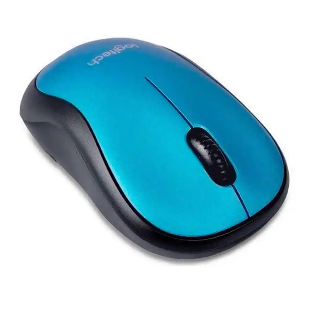 Logitech Mouse Inalámbrico M185 Azul