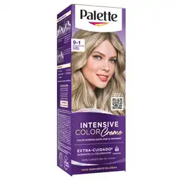 Tinte Palette Color Creme 9-1 Rubio Extra Claro Cenizo