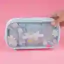 Cartuchera Con Doble Capa Serie Sanrio Cinnamoroll Miniso