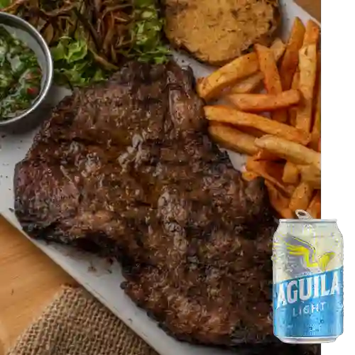 Combo Punta de Anca + Aguila Light 355 ml