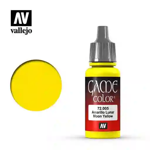 Vallejo Pintura Acrílica Game Color Amarillo Lunar 17 mL