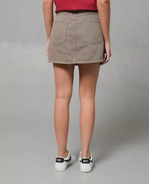 Falda Mujer Café 6 243G000_CAF181017 Rifle