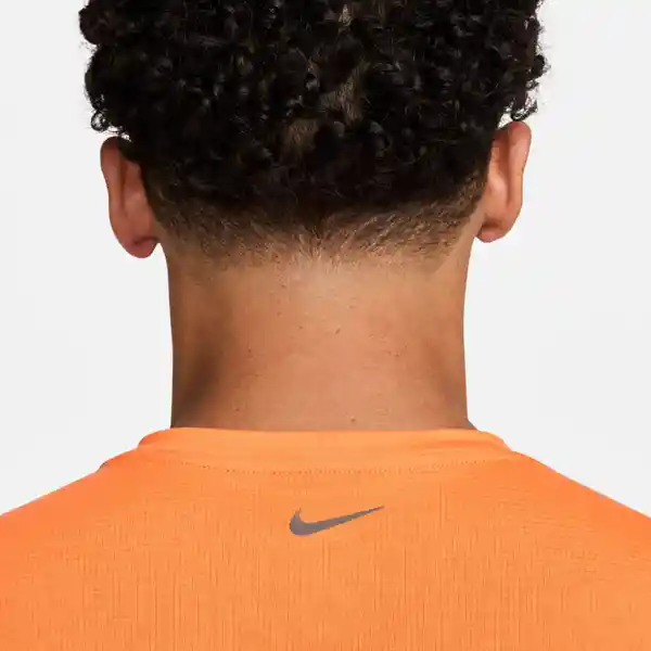 Nike Camiseta M Df Rise 365 Run Div Top Hombre Naranja Talla L