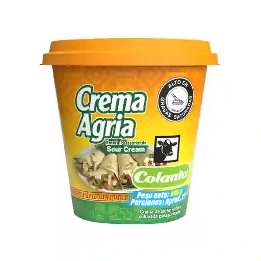 Colanta Crema Agria Pasteurizada Sour Cream