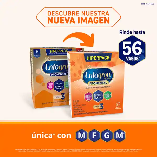 Alimento Lácteo Enfagrow Premium Promental Natural 2 Kg