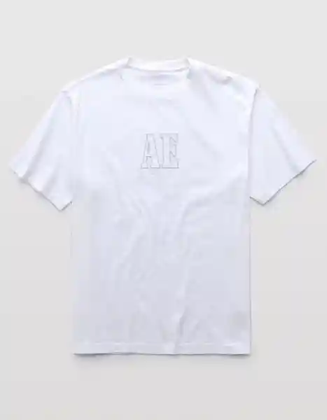 Camiseta Hombre Blanco Talla: LARGE 4239100 American Eagle