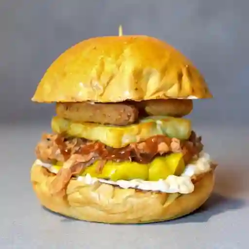 Porky Burguer + Papas