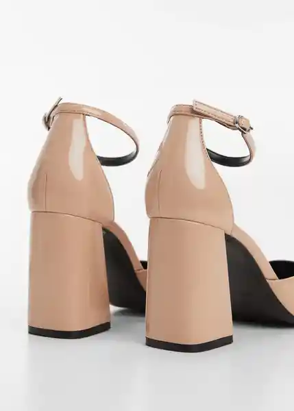 Zapatos Fina1 Nude Talla 39 Mujer Mango