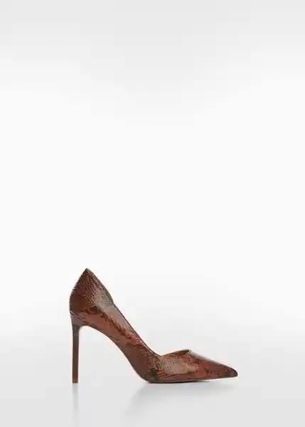 Zapatos Audreys Mujer Marron Talla 35 Mango