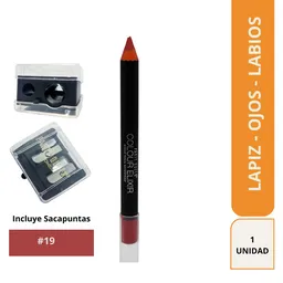 Party Kit Lápiz Dual Labios y Ojos Quenn + Sacapuntas 19