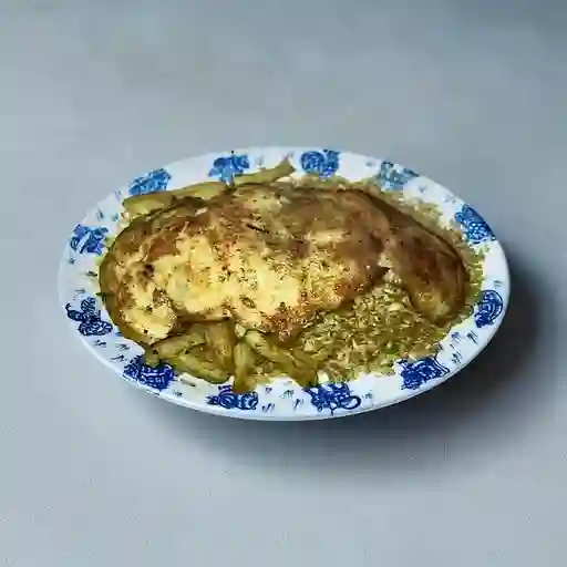 Arroz Chino con Pechuga a la Plancha